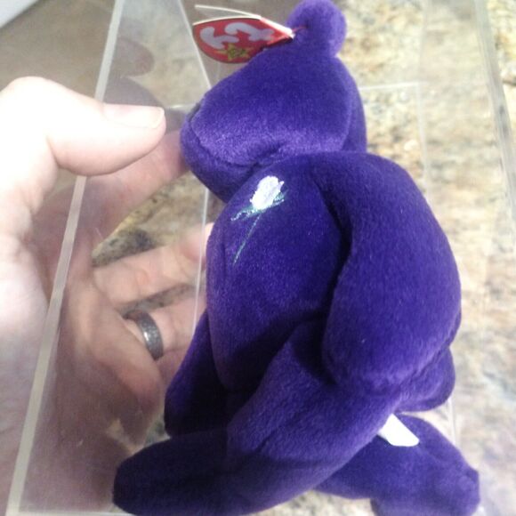 TY The Beanie Babies Collection -Diana Princess of Wales Memorial Fund Bear NWT - Picture 9 of 11